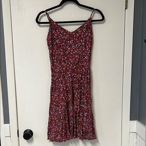 Floral Spaghetti Strap Dress